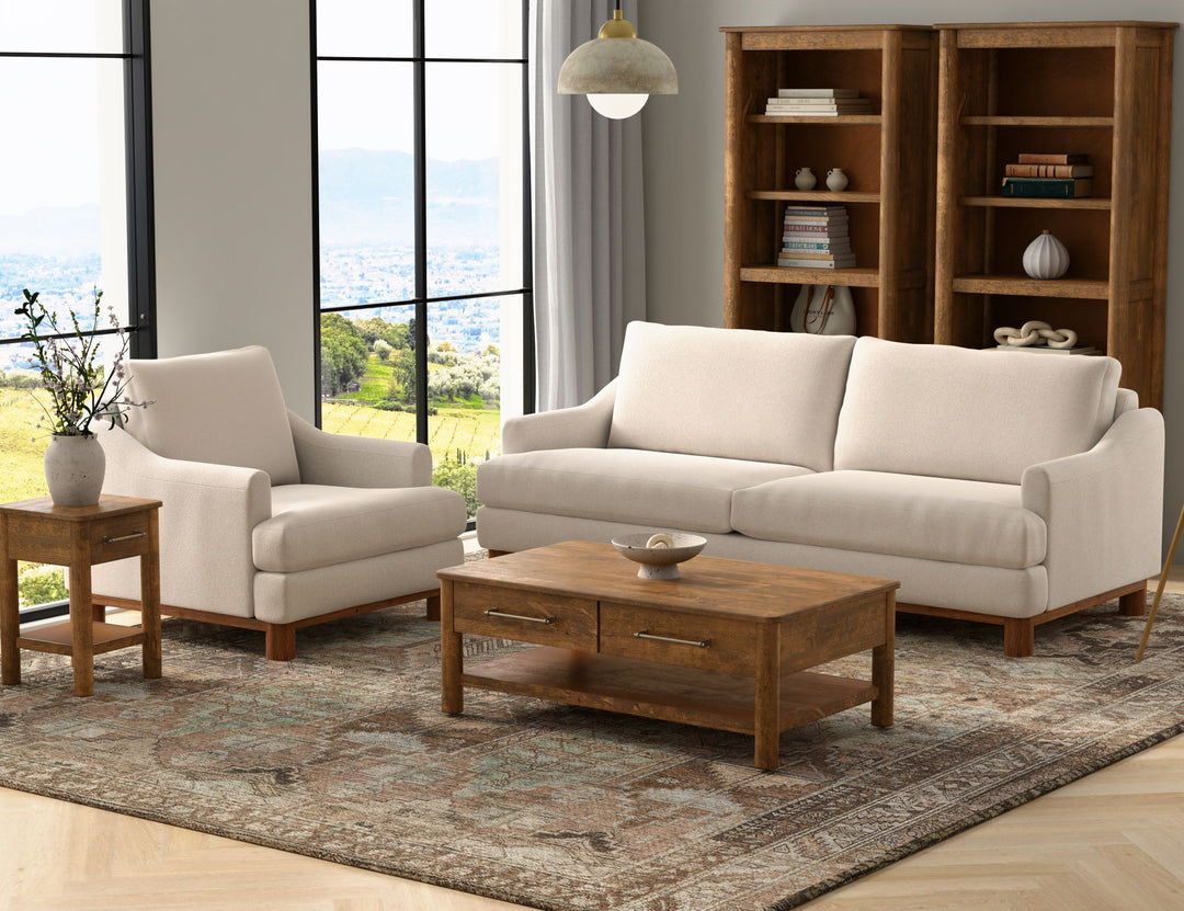 Olimpia - Armchair - Towny Brown