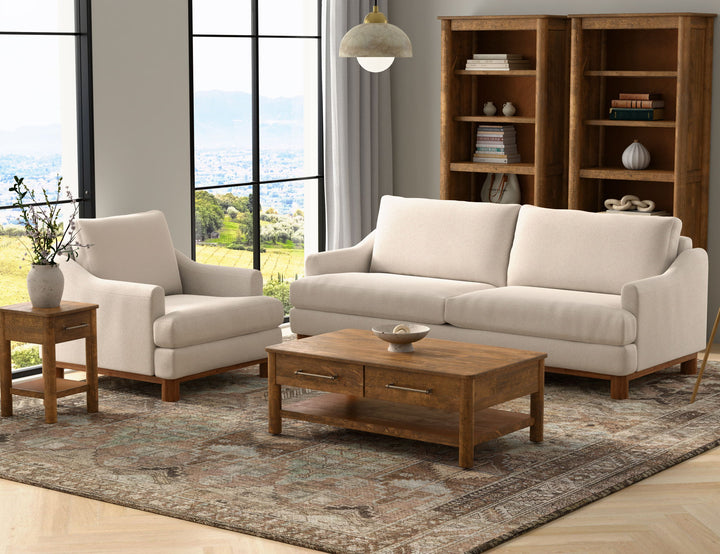 Olimpia - Canapé deux places - Towny Brown