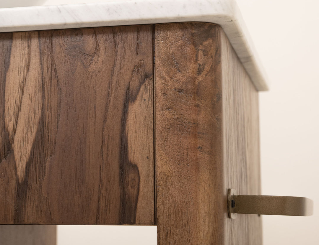 Balam - 1 Door Bathroom Vanity Base - Light Brown