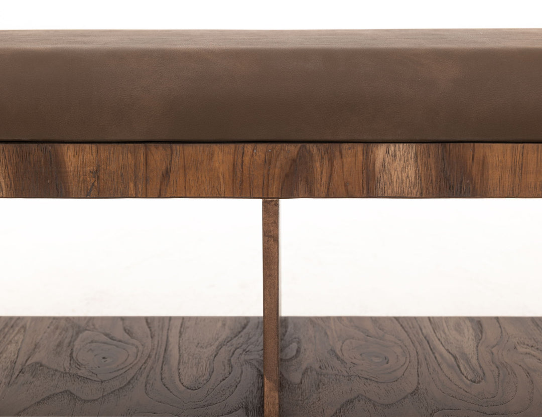 Balam - Upholstered Bench - Light Brown