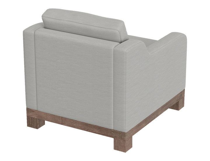 Fauteuil Samba en tissu beige