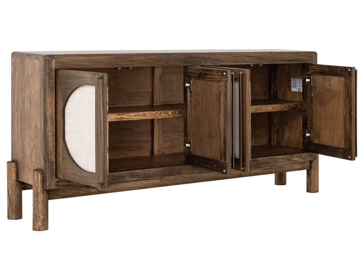 Dune - 4 Door TV Stand/Console - Brown
