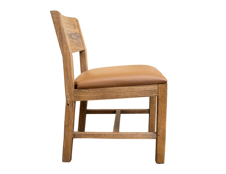 Tulum - Chaise (Lot de 2) - Brun doré