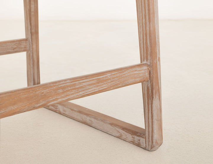 Balam - 24" Upholstered Barstool (Set of 2) - Light Brown