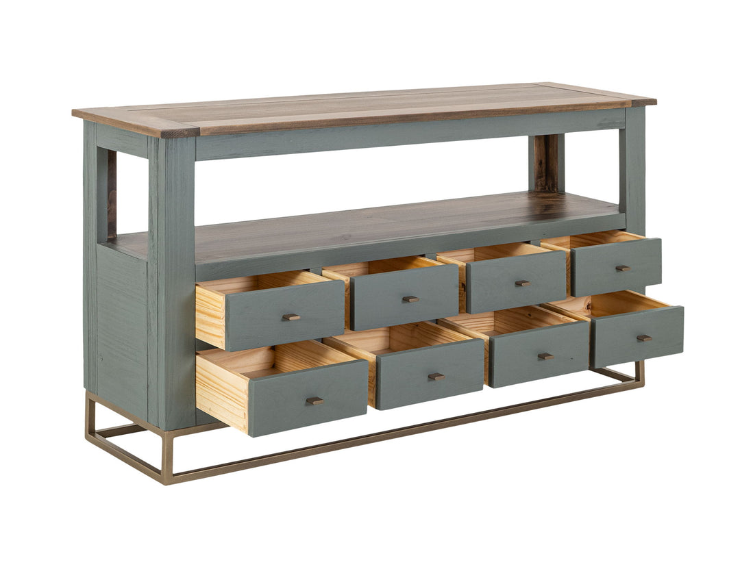 Mesa auxiliar de madera