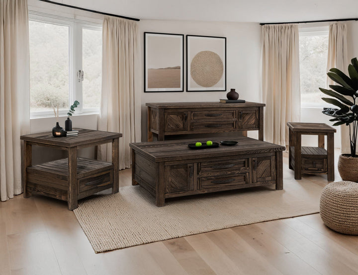 Dutton - Table basse - Brun Rookwood