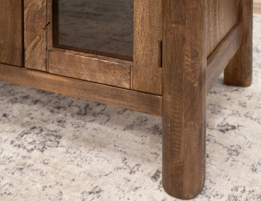 Olimpia - Consola con 6 puertas - Marrón Towny