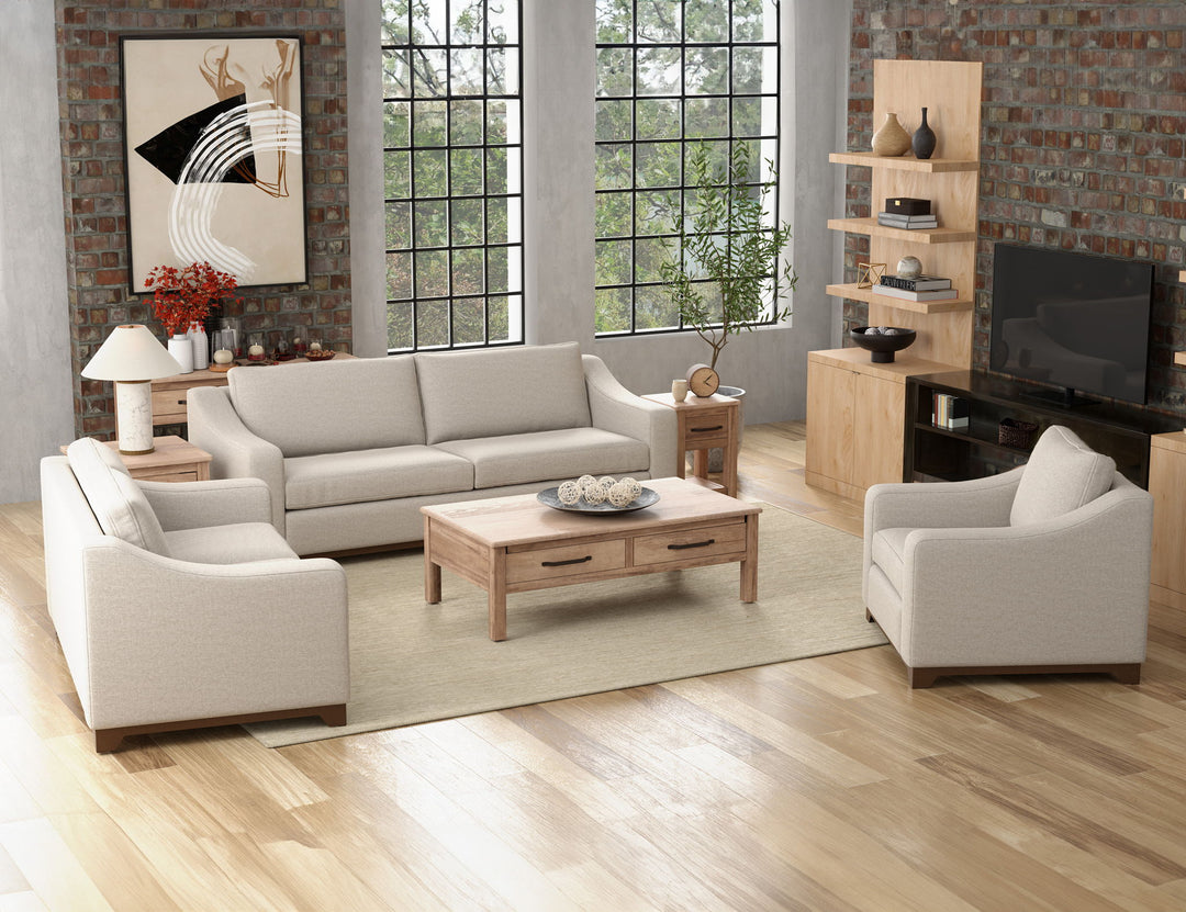 Parota Naturel - Canapé deux places