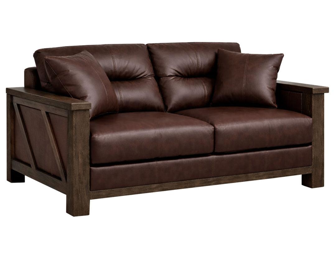 Walnut - Loveseat