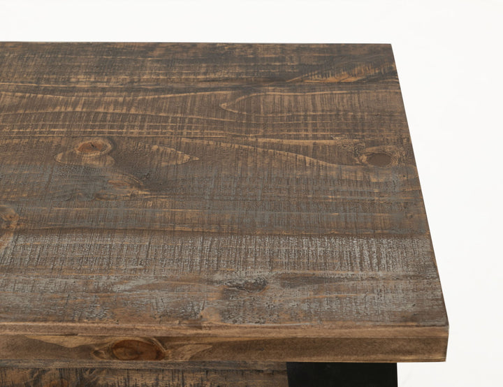 Loft - Counter Height Sofa Table - Two Tone Gray / Brown