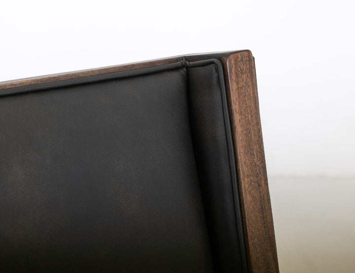 Walnut - Upholstered Chair (Set of 2) - Brown/Black