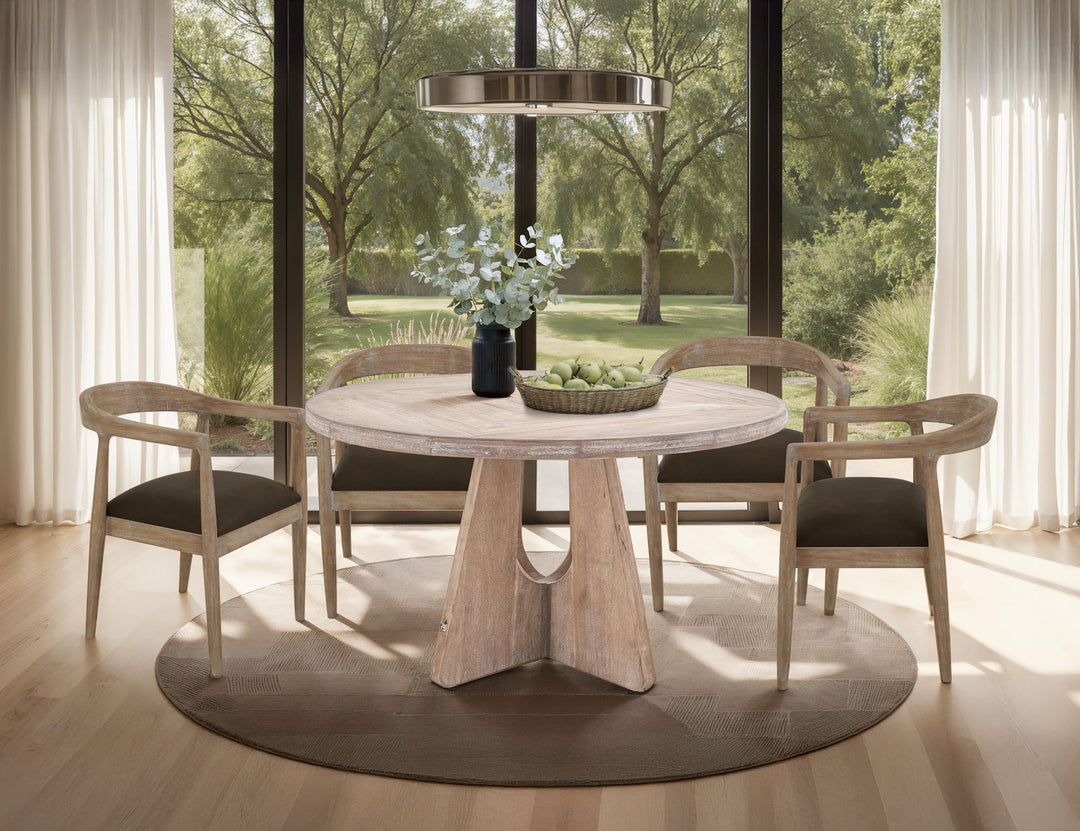 Teca - Silla - Blanco Marfil