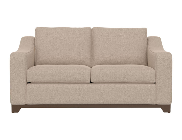 Natural Parota - Loveseat - Capuccino Brown