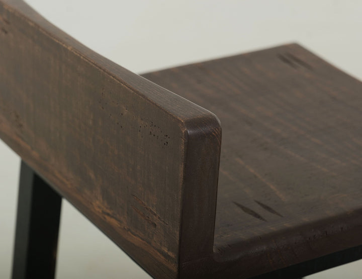 Pueblo - Wooden Seat & Base Stool (Set of 2)