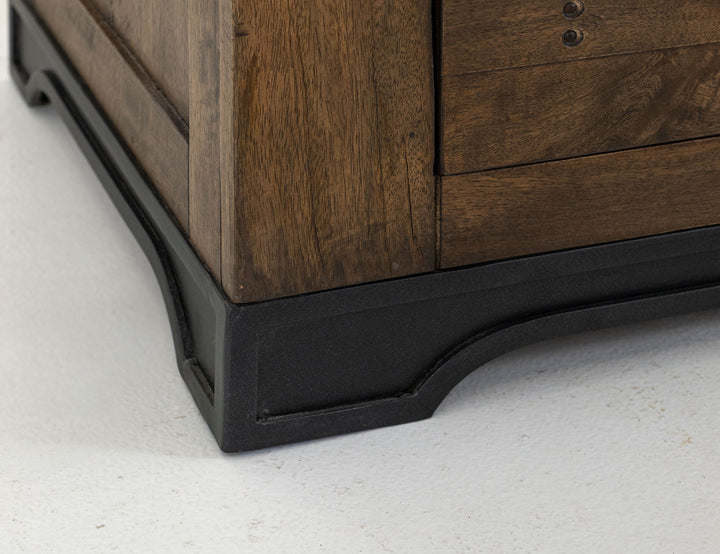 Parota III - Table de Chevet - Brun Tonneau