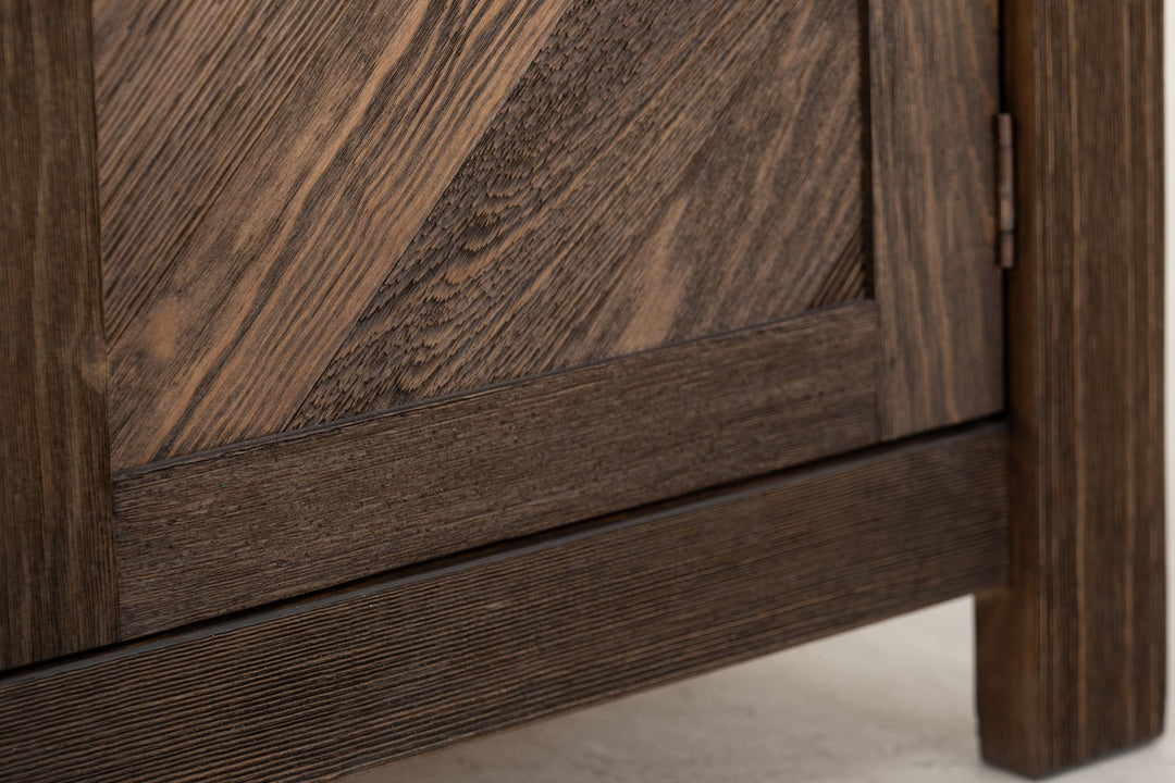 Dutton - TV Stand For Electric Fireplace - Rookwood Brown