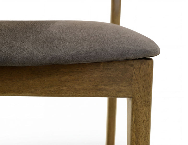 Silver - Chair (Set of 2) - Brown / Green