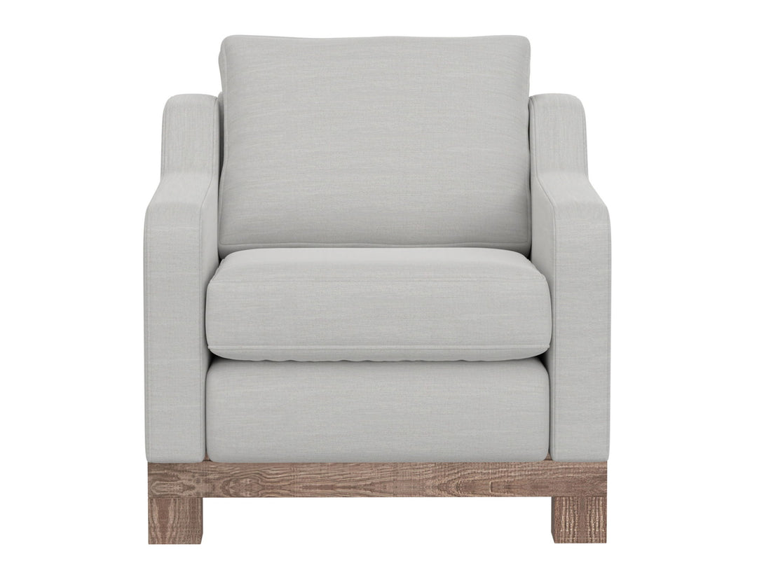Fauteuil Samba en tissu beige