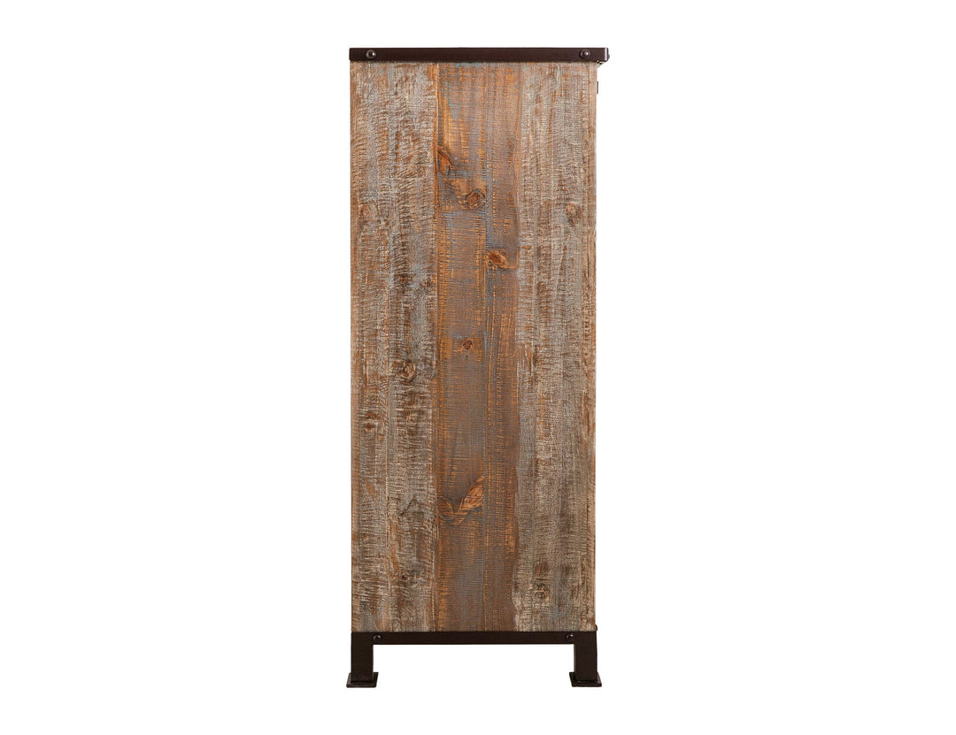 Antique - Сhest With 3 Drawers - Multicolor