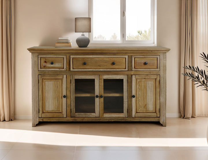 Marquez - Console - Bicolore marron clair