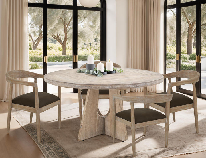 Teca - Silla - Blanco Marfil