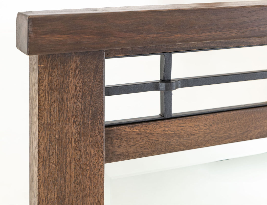 Parota III - Espejo - Marrón Barril