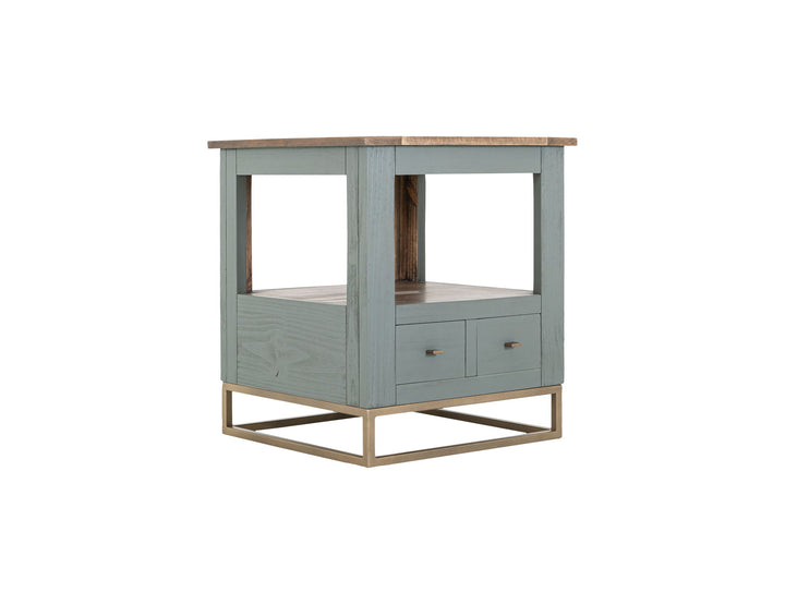 Mesa auxiliar de madera