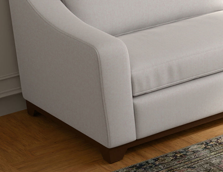 Natural Parota - Armchair - Mink Withe