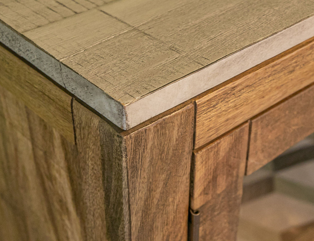 Tulum - Consola - Marrón Dorado