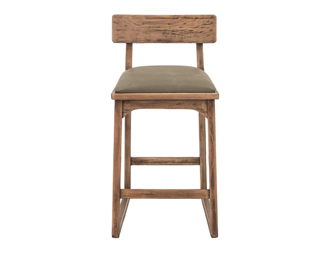 Balam - 24" Barstool (Set of 2) - Light Brown