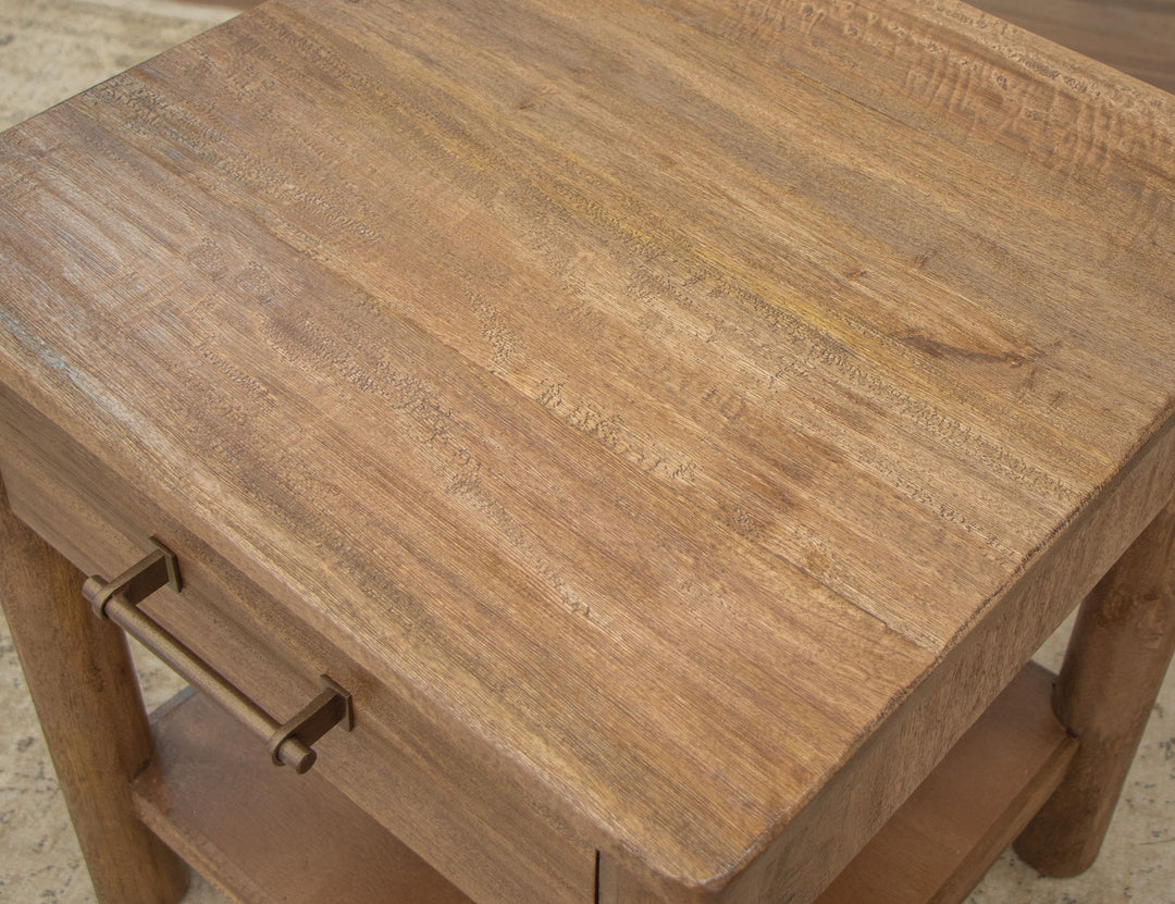 Olimpia - Mesa de sofá - Marrón Towny