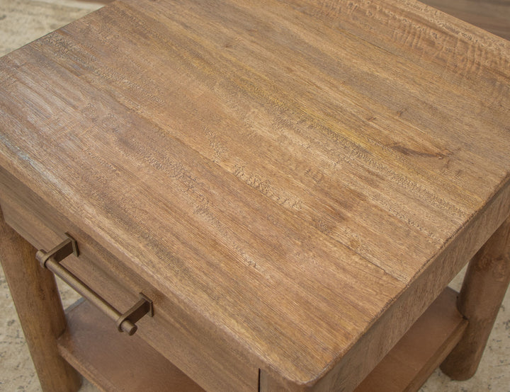 Olimpia - Mesa de sofá - Marrón Towny