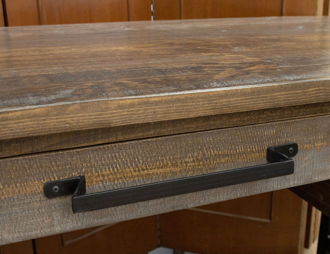 Loft - Desk - Two Tone Gray / Brown