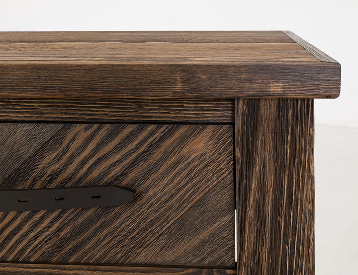 Dutton - Console / Table d'appoint - Brun caramel