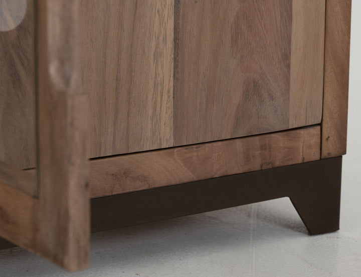 Parota Natural - Mueble para TV - Marrón Rico