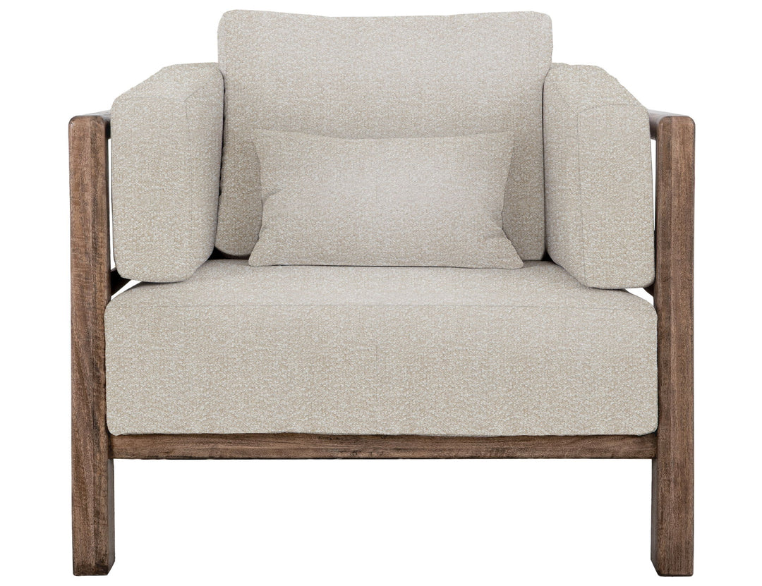 Roots - Fabric Armchair - Talawa / Beige