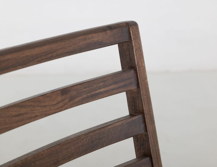 Nogal - Silla (Juego de 2) - Marrón Nogal