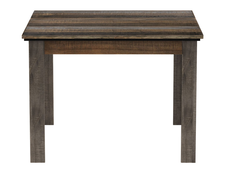 Loft - 42" Table - Two Tone Gray / Brown