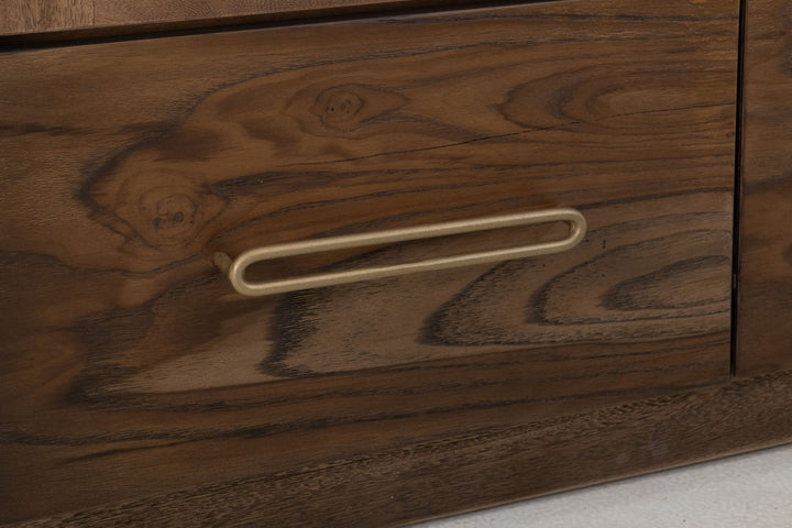 Balam - Cabinet - Almond / Barrel Brown