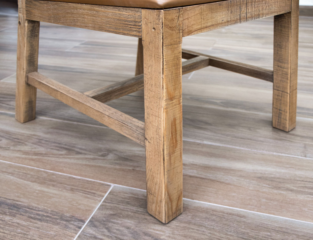 Tulum - Chaise (Lot de 2) - Brun doré