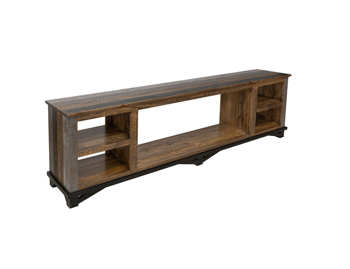 Loft - Electric Fireplace - Two Tone Gray / Brown