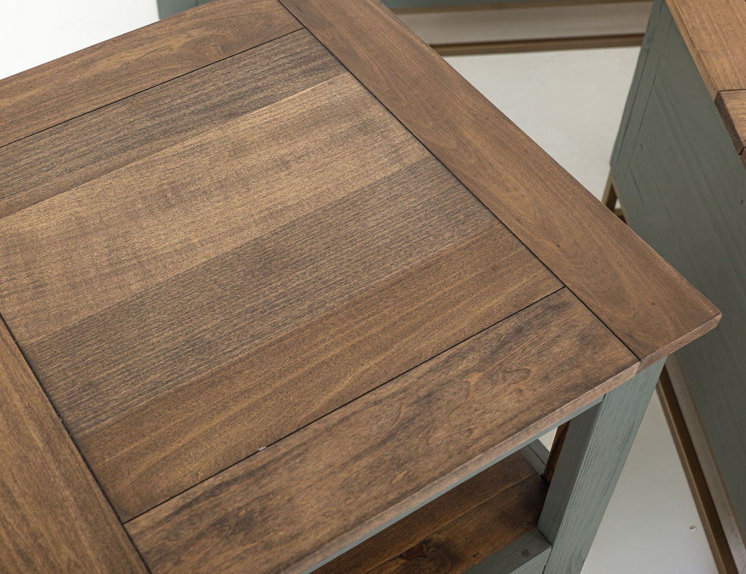 Mesa auxiliar de madera