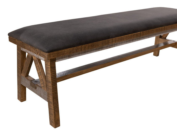Loft - Bench - Gray / Brown
