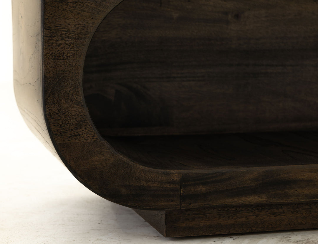 Balam - Wooden Bench With Cushioned Seat