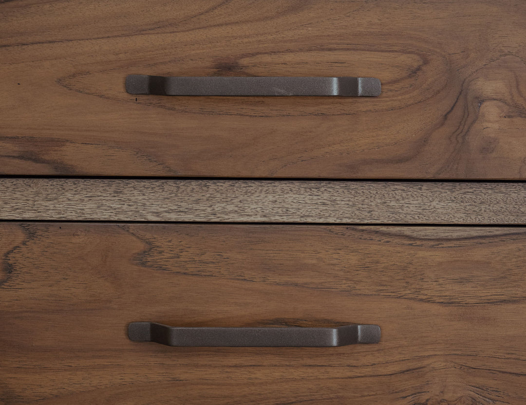 Cómoda de Teca Natural - Marrón