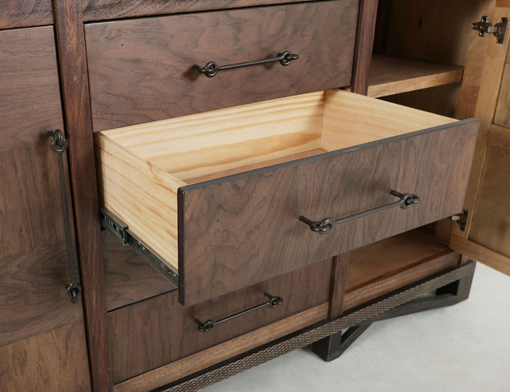 Walnut - Console - Peanut Brown