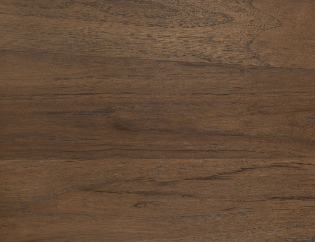 Table d'appoint en teca naturel - Marron