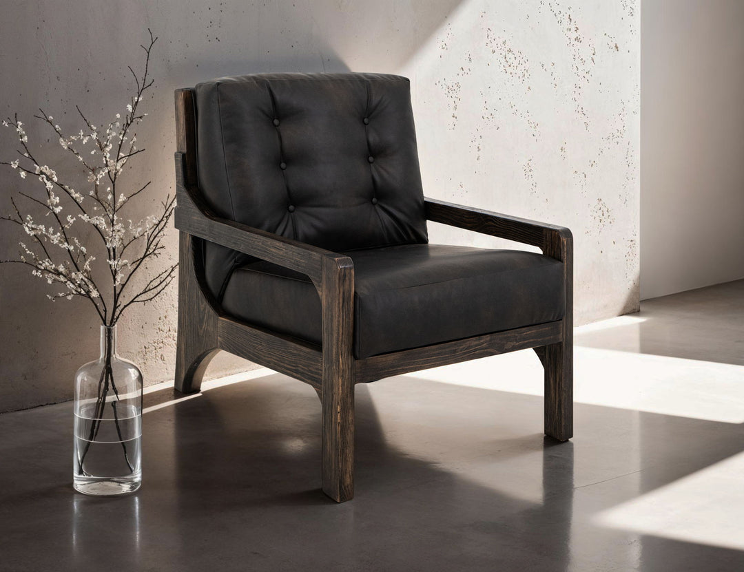 Balam - Armchair - Licorice Black