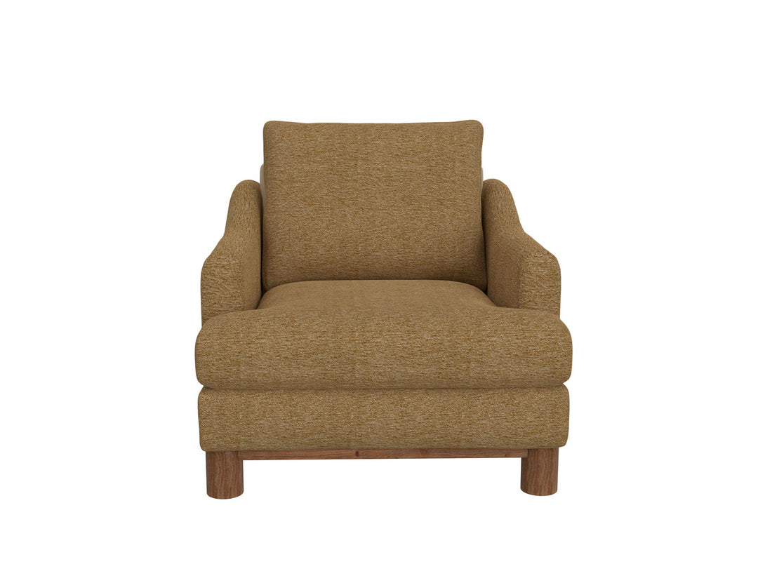 Olimpia - Armchair - Capuccino Brown