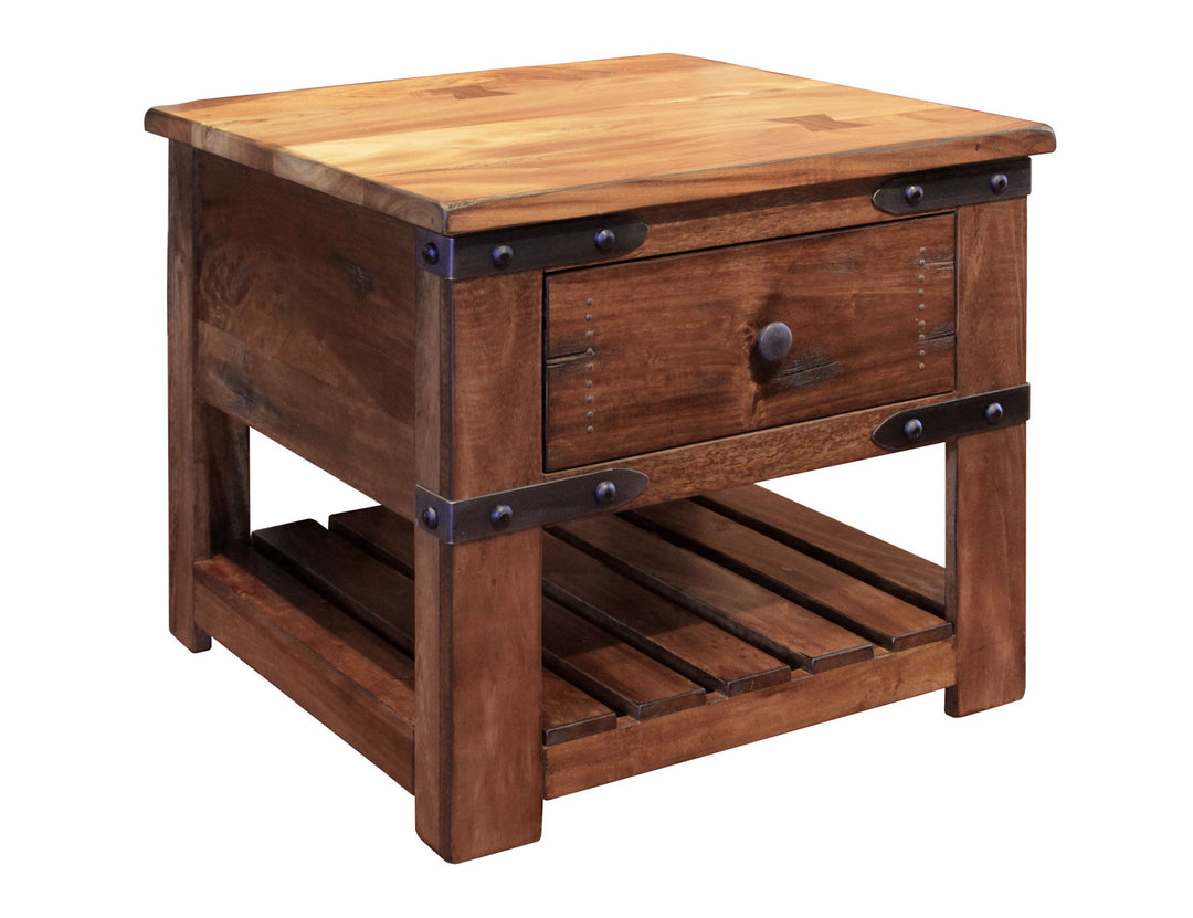 Parota - Mesa Auxiliar - Marrón Canela